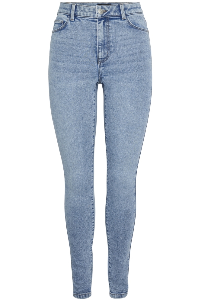 PCDANA HW SKINNY JEANS LB302 NOOS 17149273 Light Blue Denim